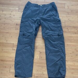 Columbia Men's Dark Gray Cargo Pants